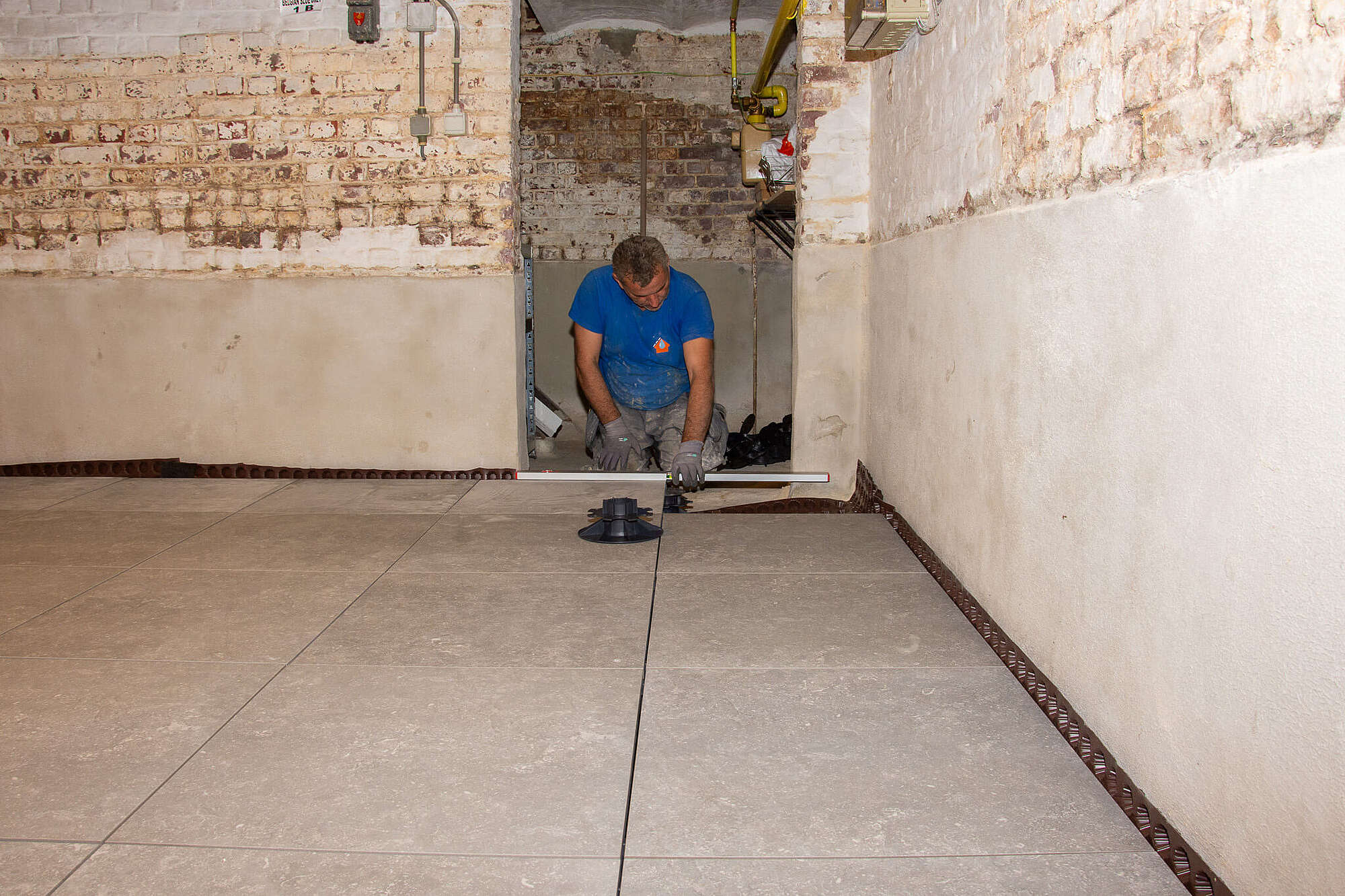 aqua protect expert betegelt kelder na drainage