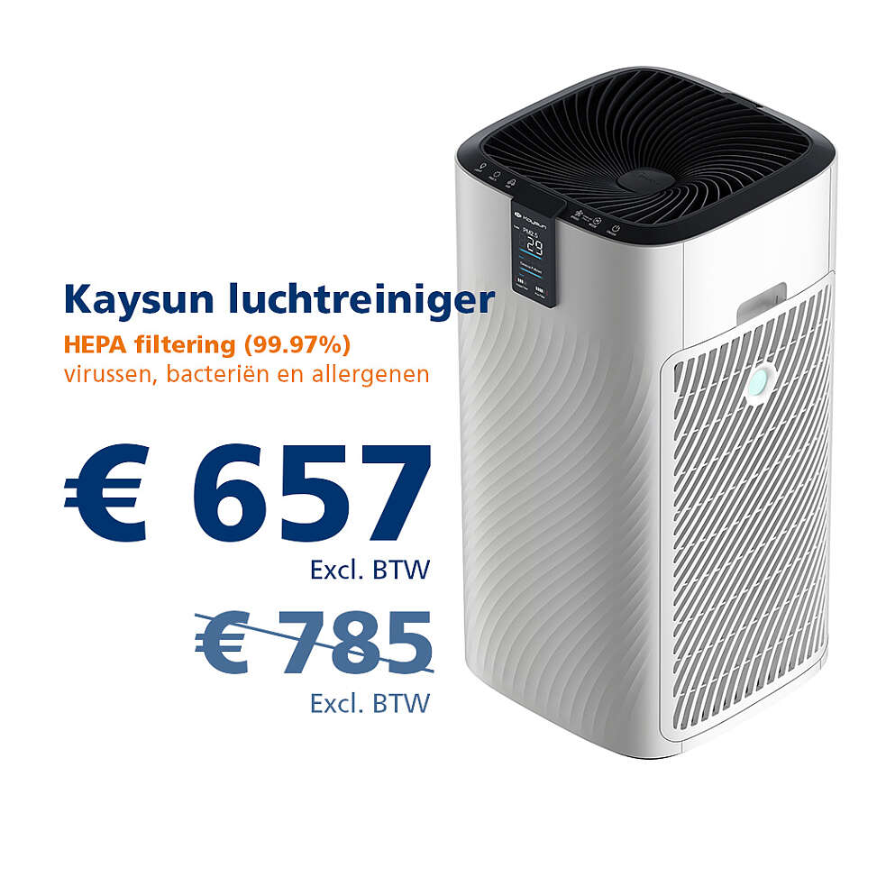 luchtreiniger actie b2b 2