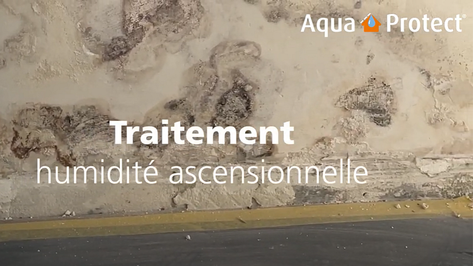 Aqua Protect - comment traiter un mur humide